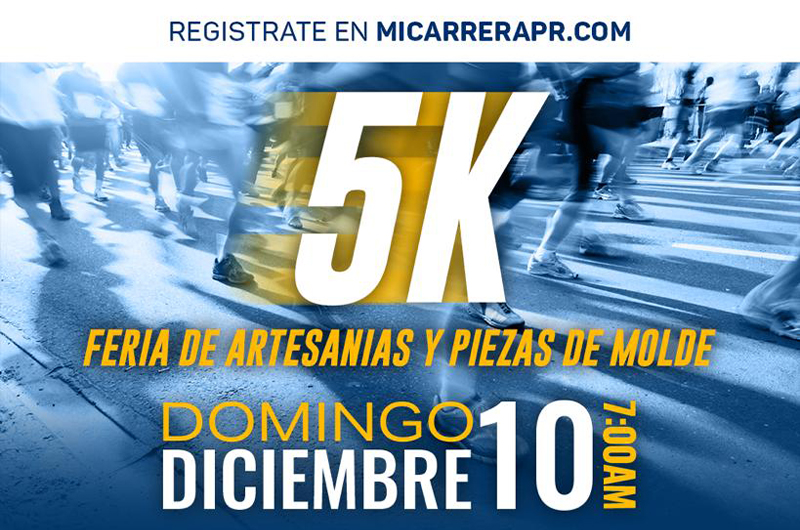 5k Feria de Artesanías y Piezas de Molde