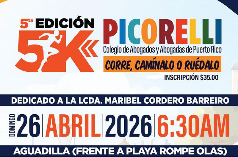 5ta Edición- 5K Picorelli Colegio de Abogados 2026