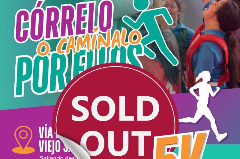 Portada de 5k Corre o Camínalo Por Ellos