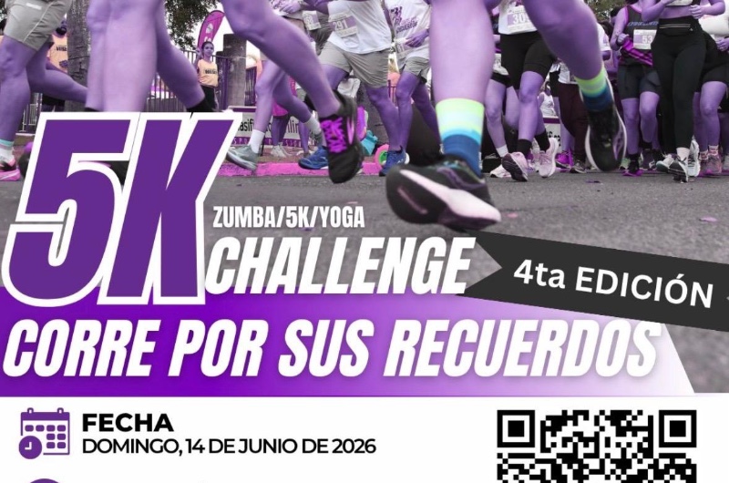 Portada de 4ta Edición - 5k Corre por sus Recuerdos