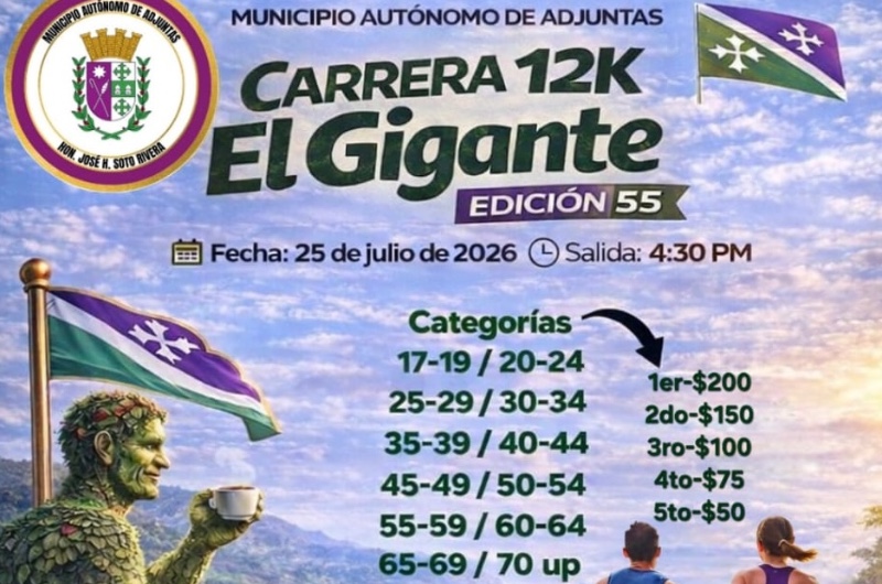 Carrera 12K El Gigante - 2026