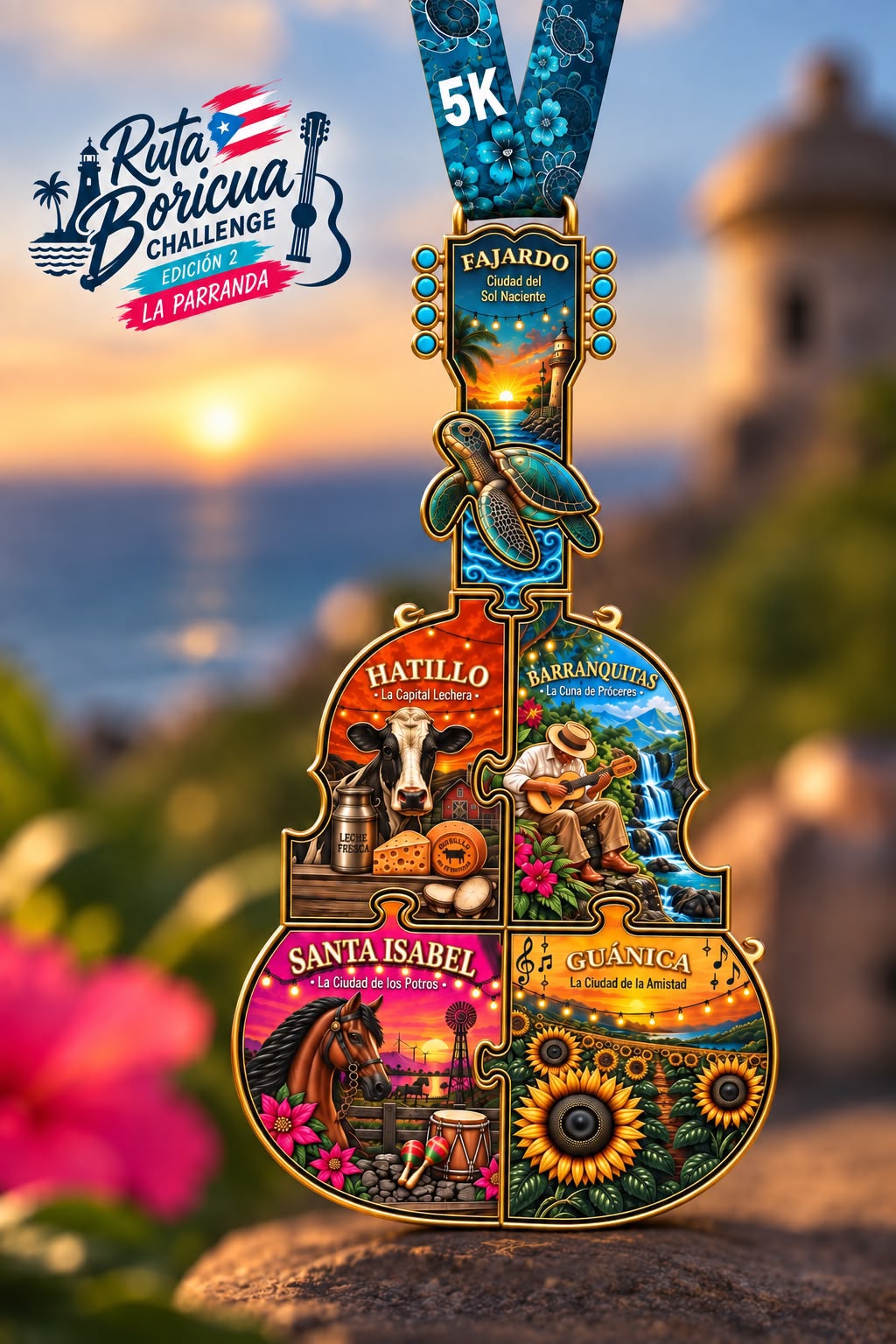 Portada de Ruta Boricua Challenge 2: La Parranda