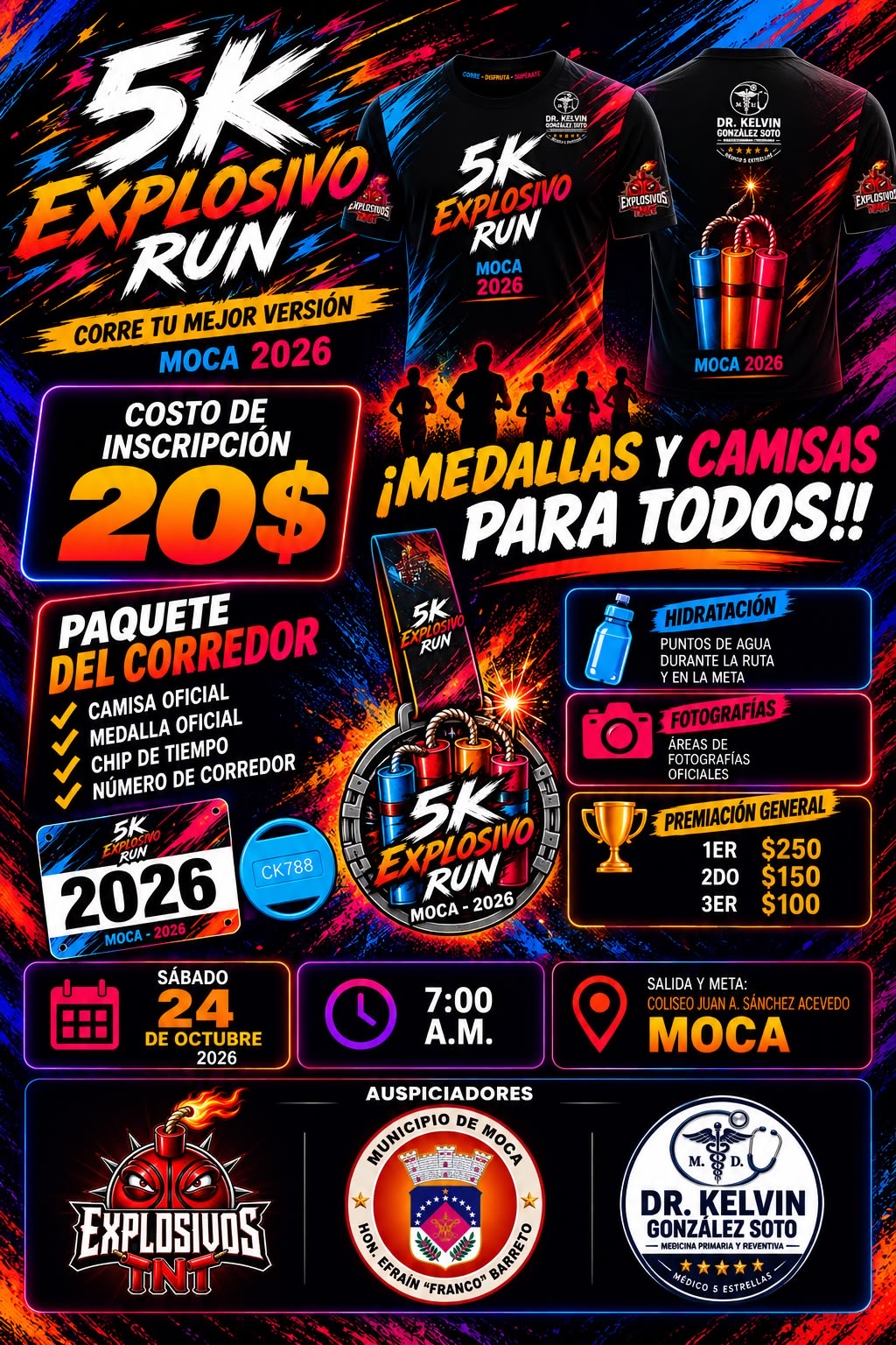 Portada de 5k Explosivo Run