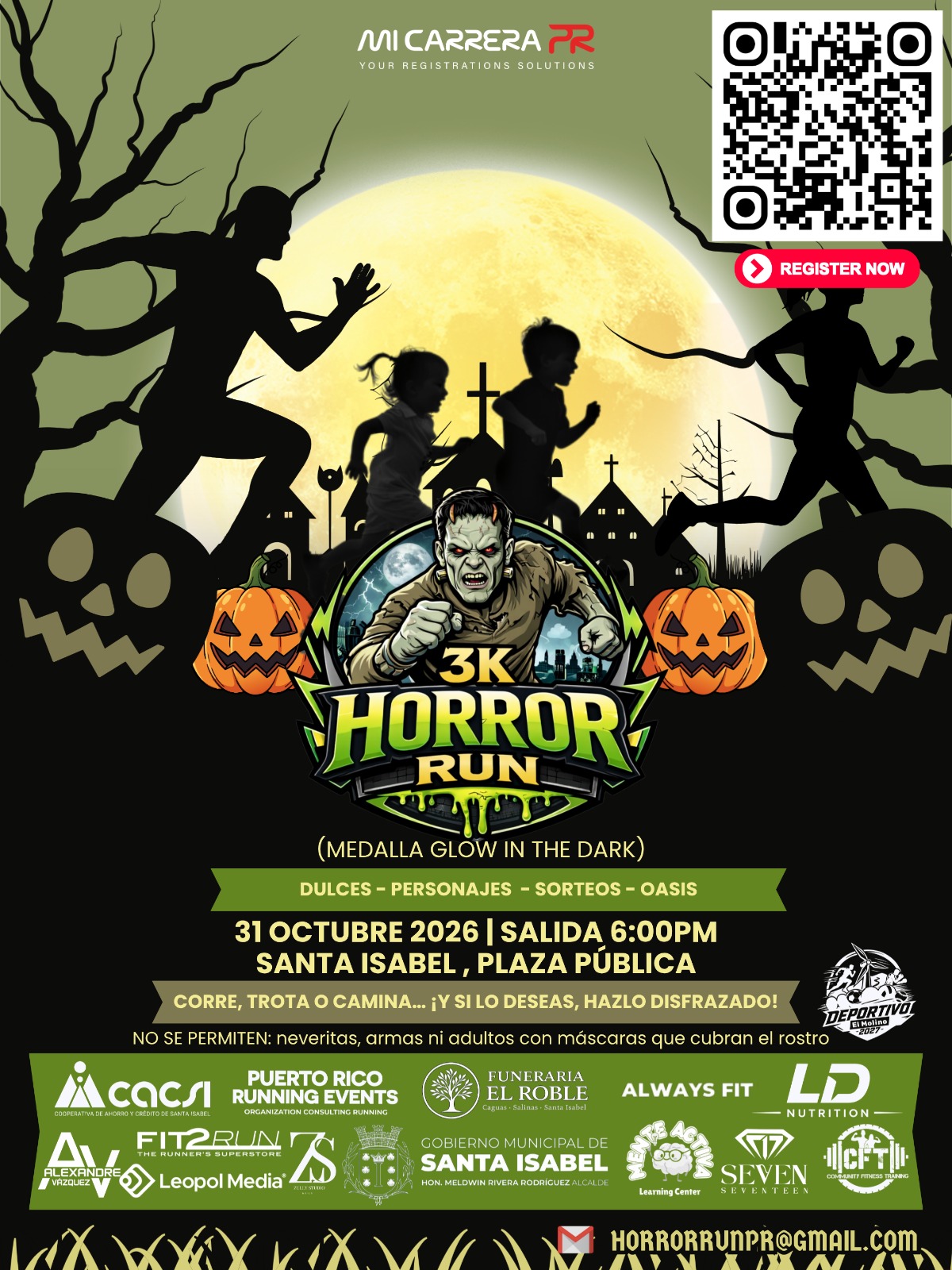 Portada de 3k Horror Run