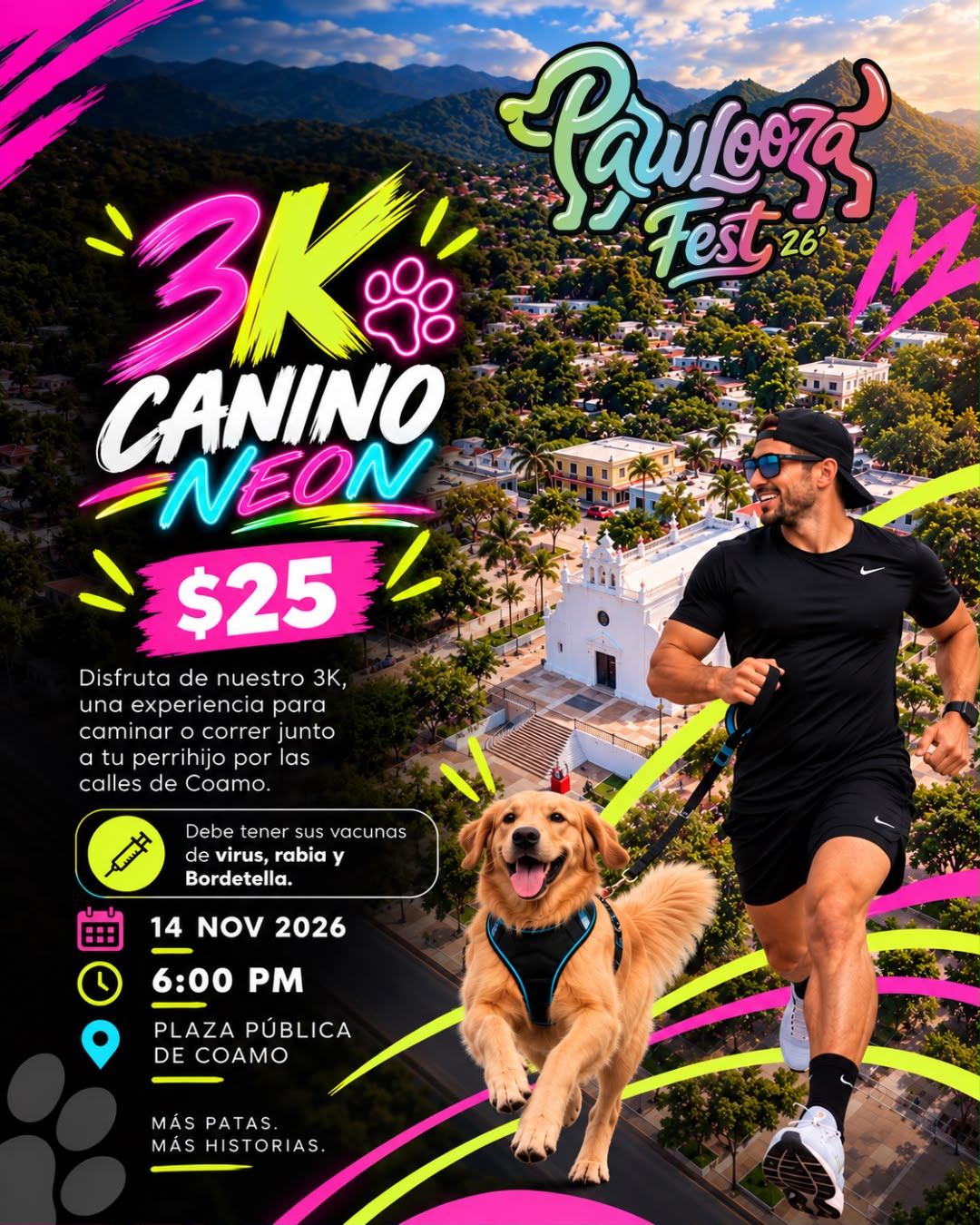 Portada de 3k Canino Neon