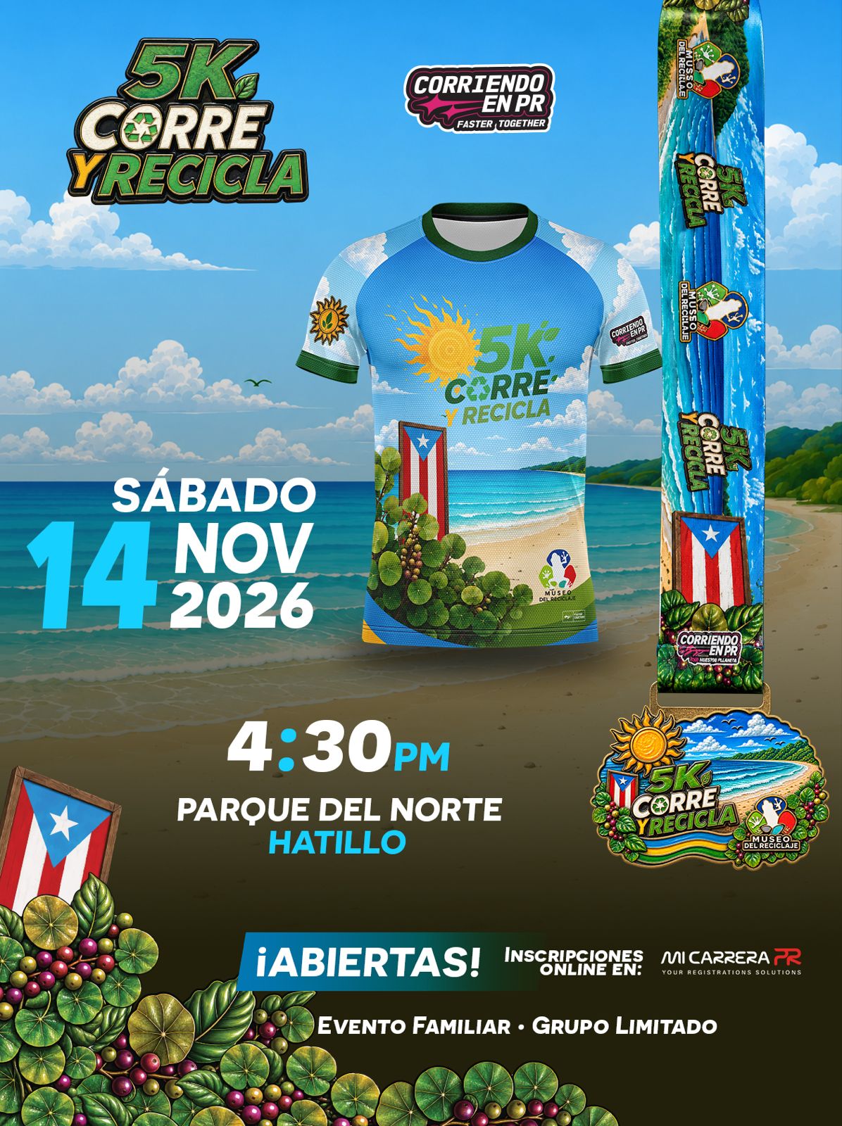 Portada de 5k Corre y Recicla