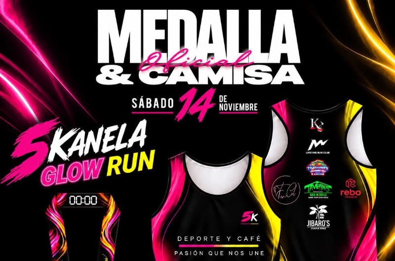 Portada de 5kanela Glow Run
