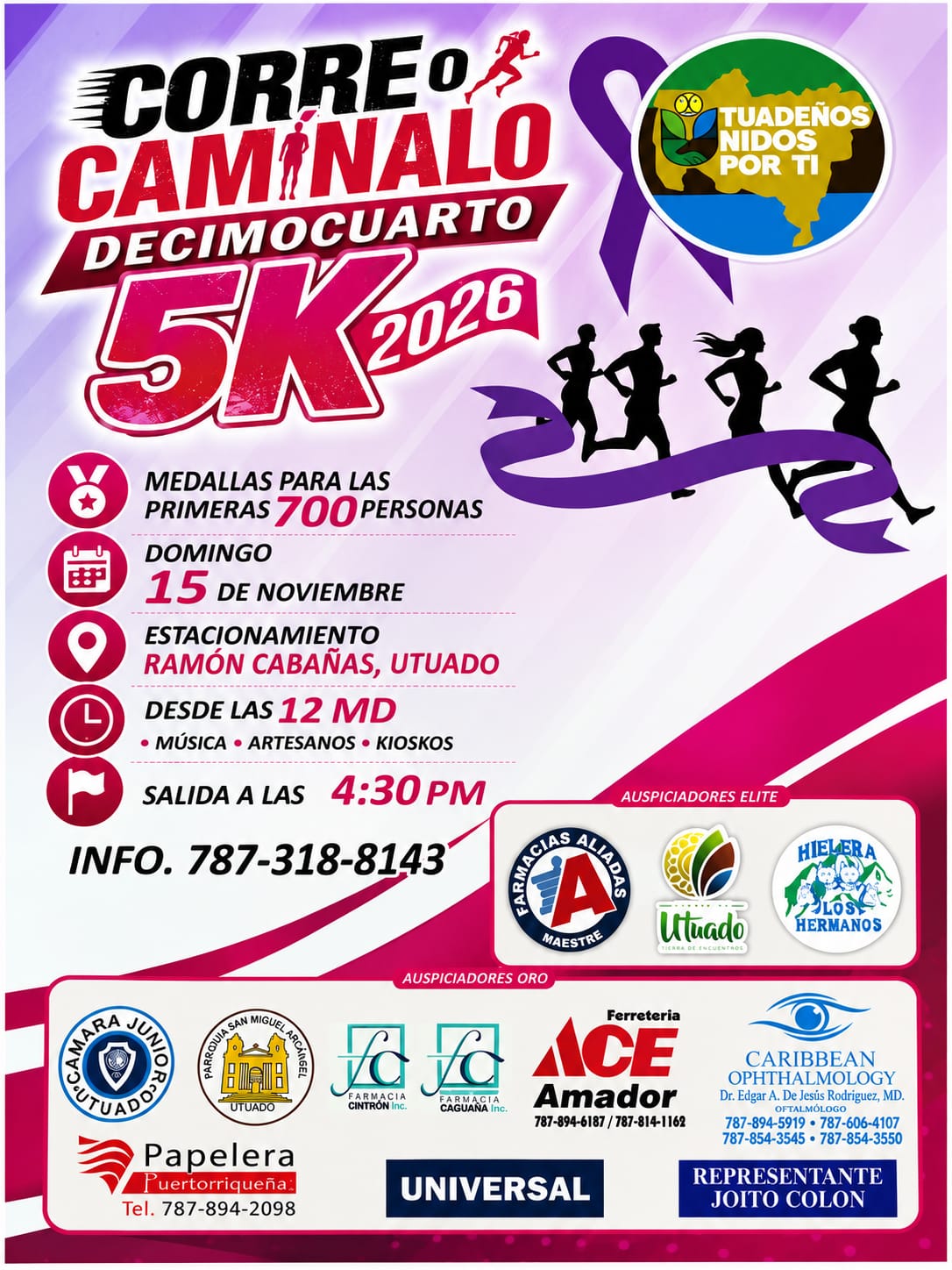 Portada de Corre o Camínalo 14to 5k 2026
