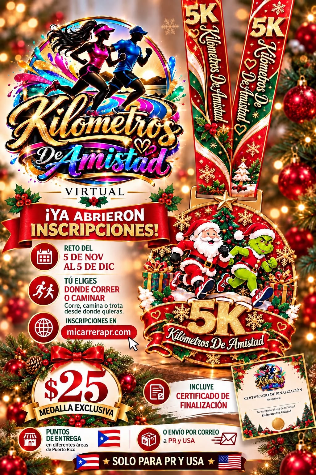 Portada de 5k Kilómetros de Amistad