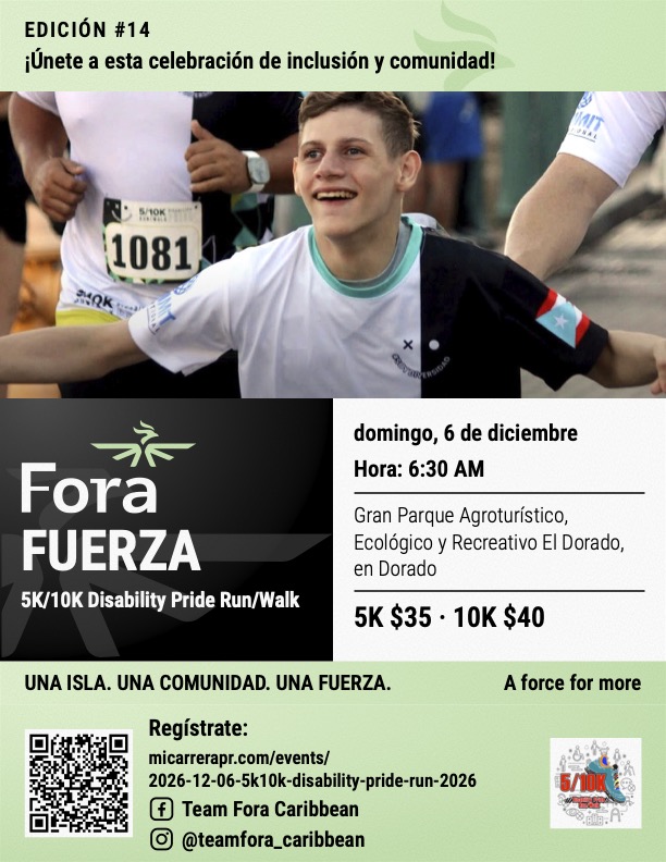 Portada de 5k/10k Disability Pride Run 2026