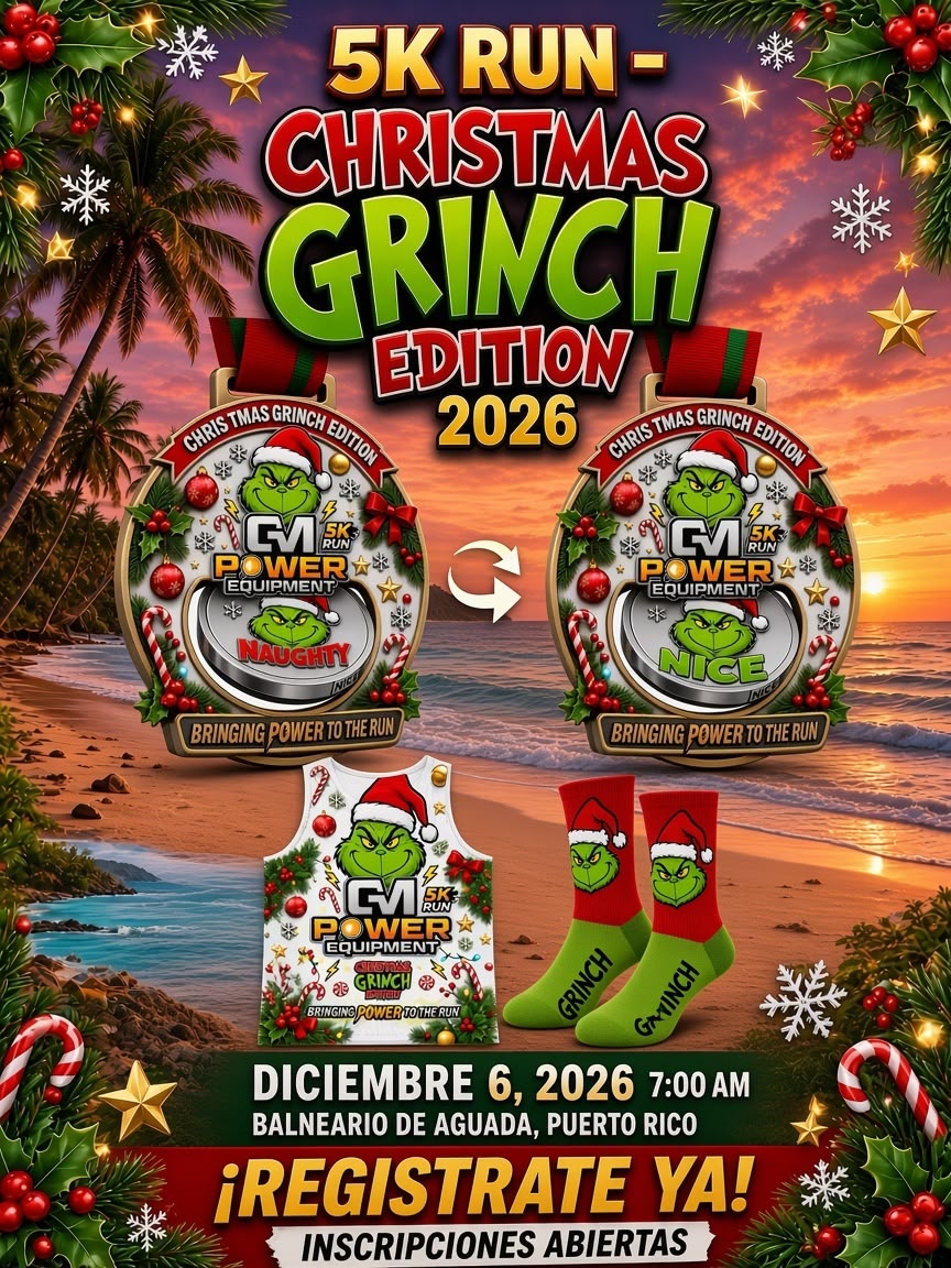 Portada de SANTA'S 5K RUN – CHRISTMAS GRINCH EDITION 2026