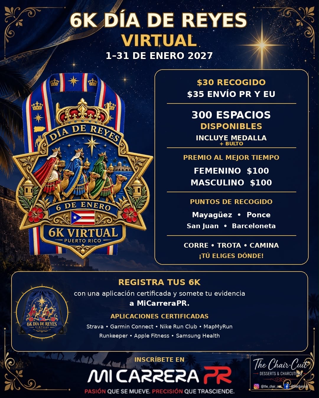 Portada de 6k Virtual - Día de Reyes