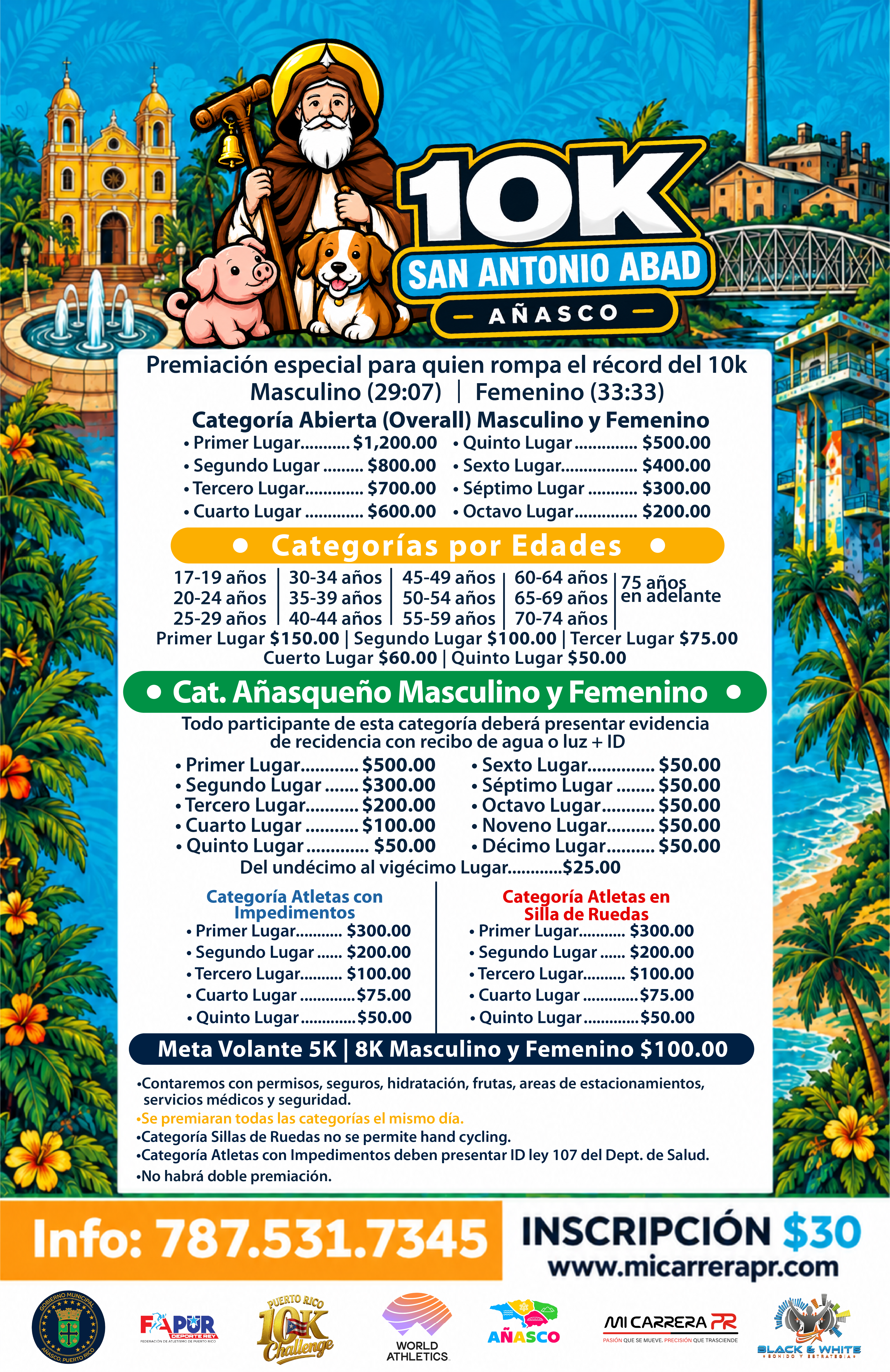 Portada de 32da Edición - 10k San Antonio Abad
