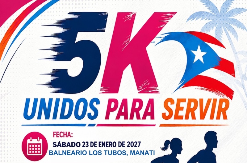 Portada de 5k Unidos Para Servir