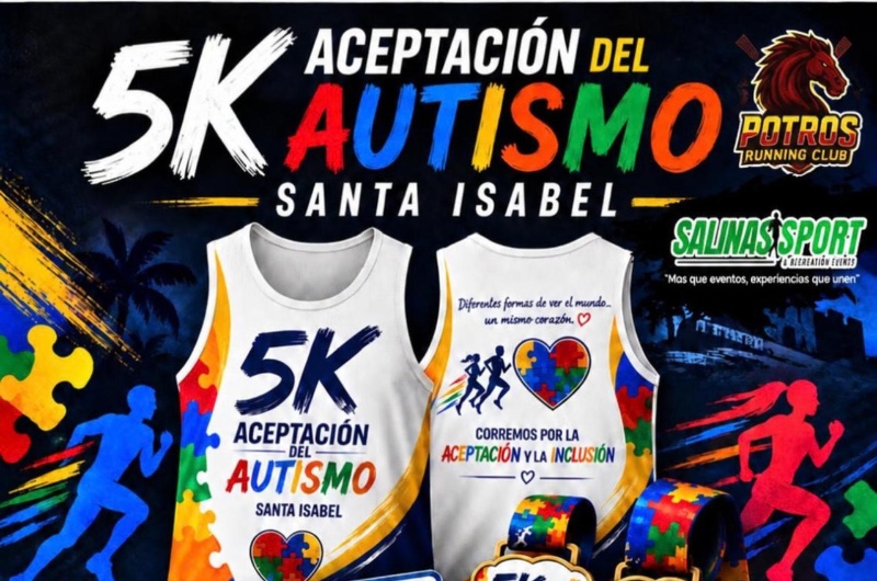 Portada de 5k Aceptación del Autismo