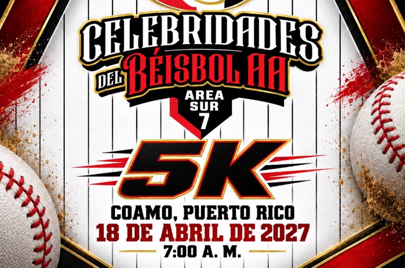 Portada de 5K Celebridades del Béisbol Doble A – Área Sur 7