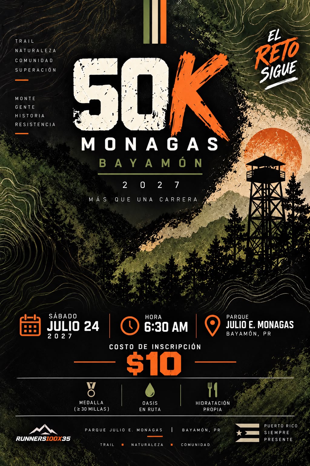 Portada de 50k Monagas 2027